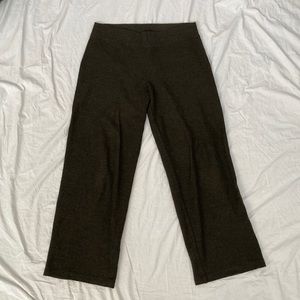 Eileen Fisher wool pants green size S